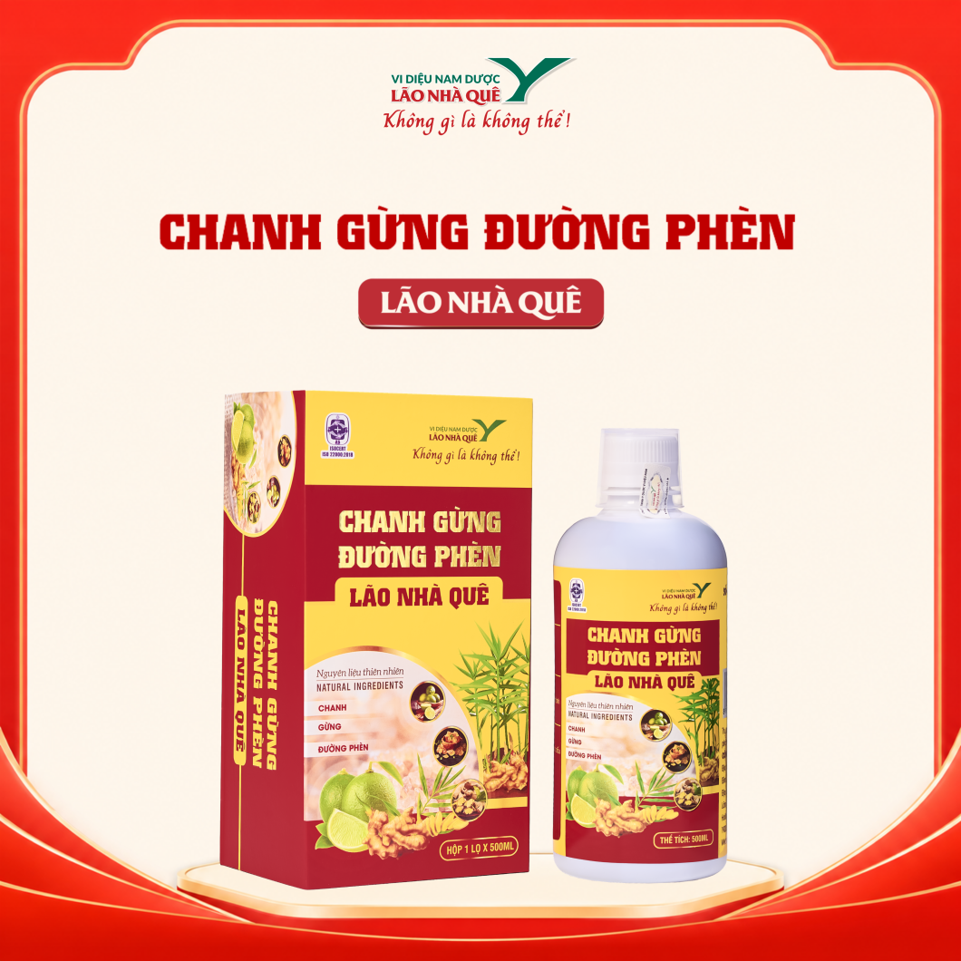 Chanh Gừng Đường Phèn