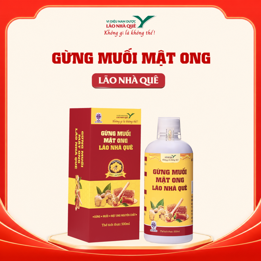 Gừng Muối Mật Ong Lọ