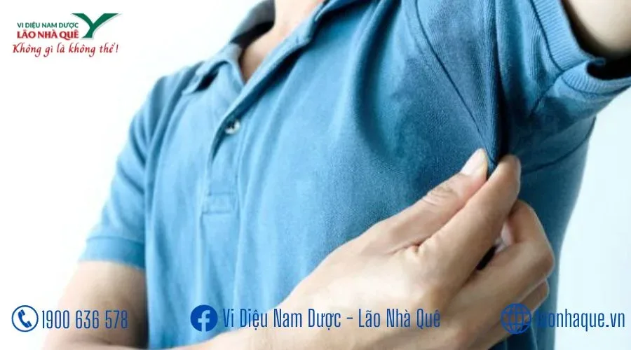Thầy lang hít le xuân chữa bệnh hôi nách