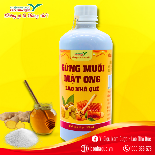 gừng muối mật ong, lão nhà quê
