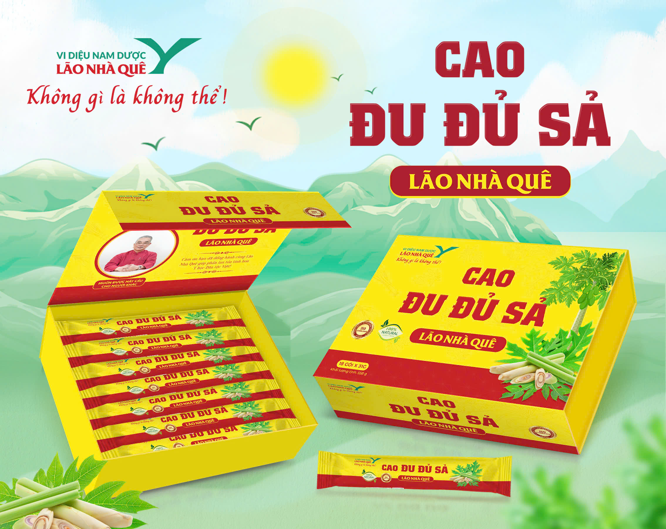 cao đu đủ xả
