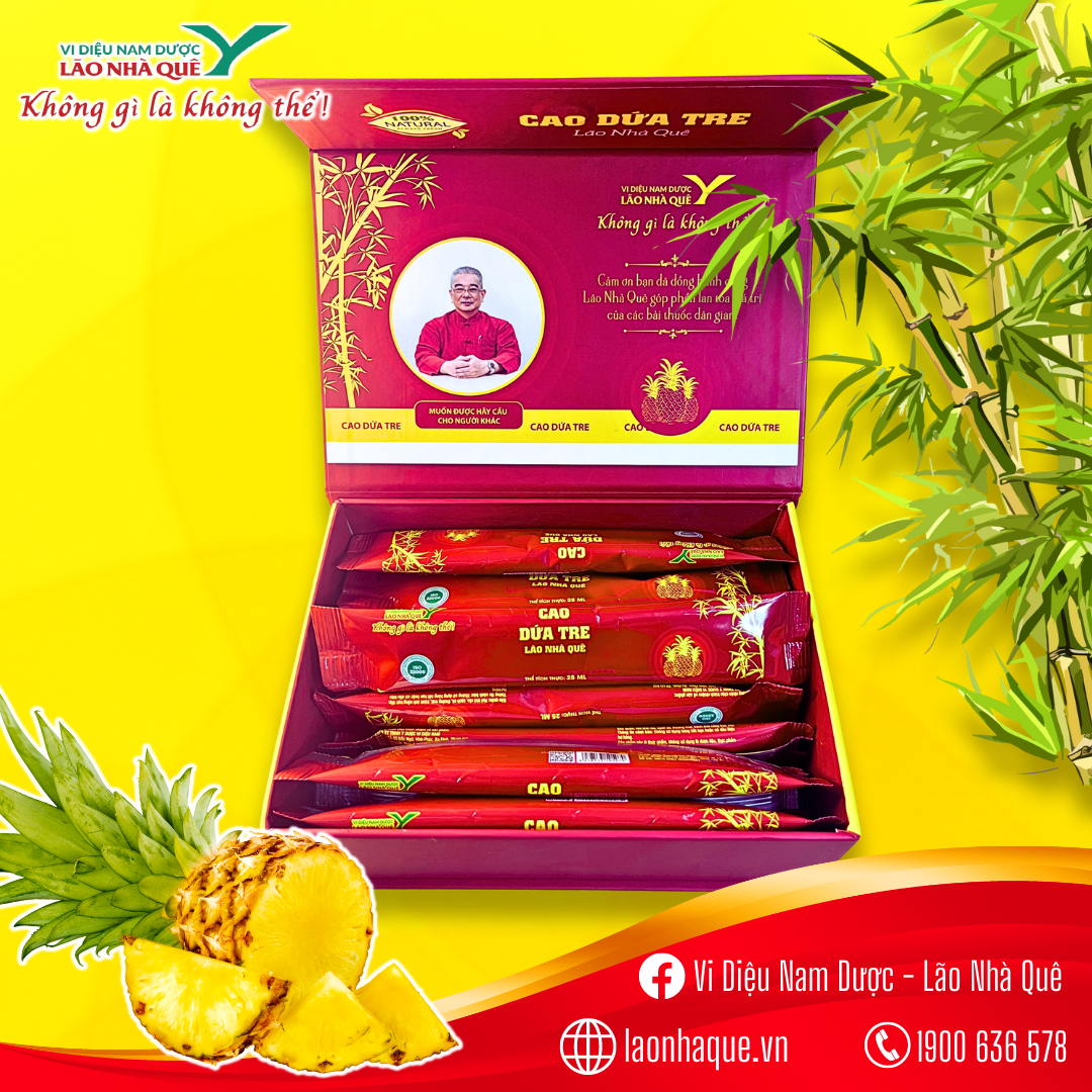 Cao dứa tre dạng g&oacute;i